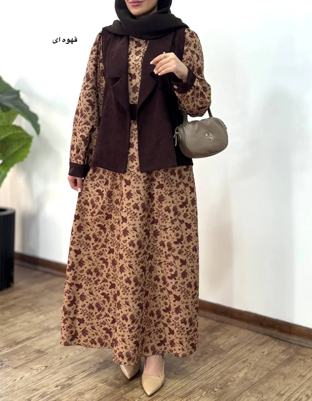 ست پیراهن مانتویی و وست آتیسا 2